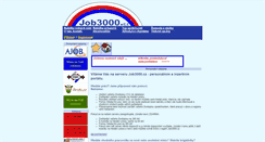 Desktop Screenshot of job3000.cz